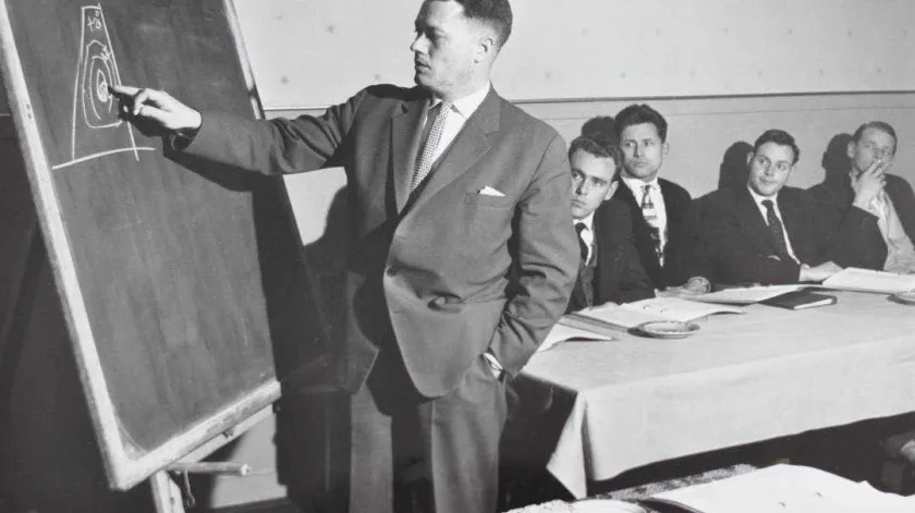 Cursus Betontechnoloog in de jaren '50