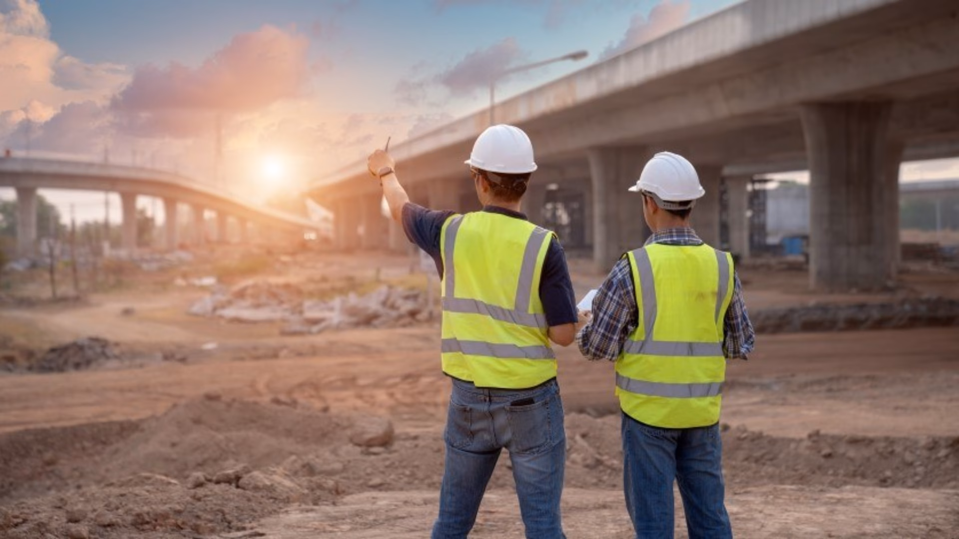snelweg technisch team inspecteren bouwwerkzaamheden