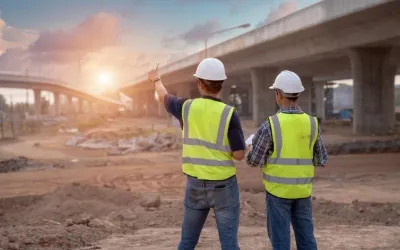 snelweg technisch team inspecteren bouwwerkzaamheden