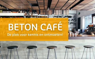 opstelling Beton Café in locatie Bar Beton Utrecht