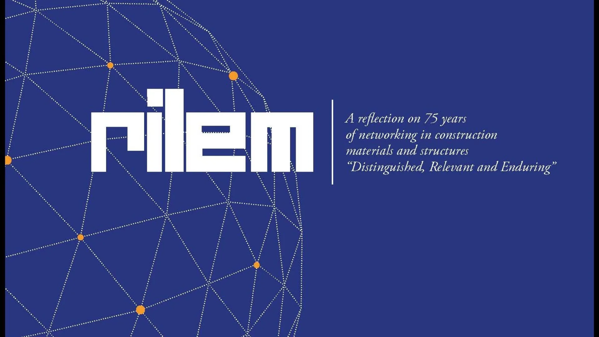 RILEM is een internationaal samenwerkingsverband van experts over constructiematerialen, systemen en structuren.