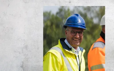 Pim van Baaren is directeur van Van Nieuwpoort Grind en Zand.