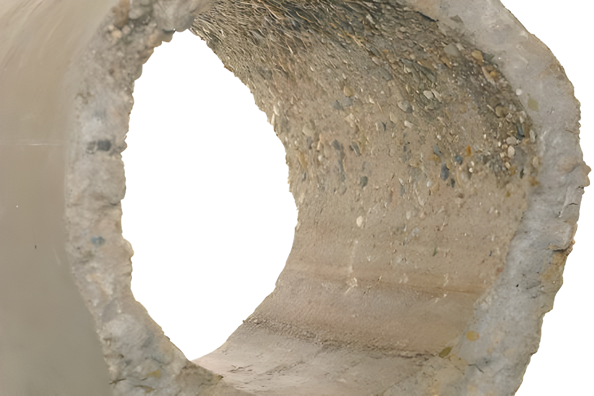 Betonschade door afvalwater