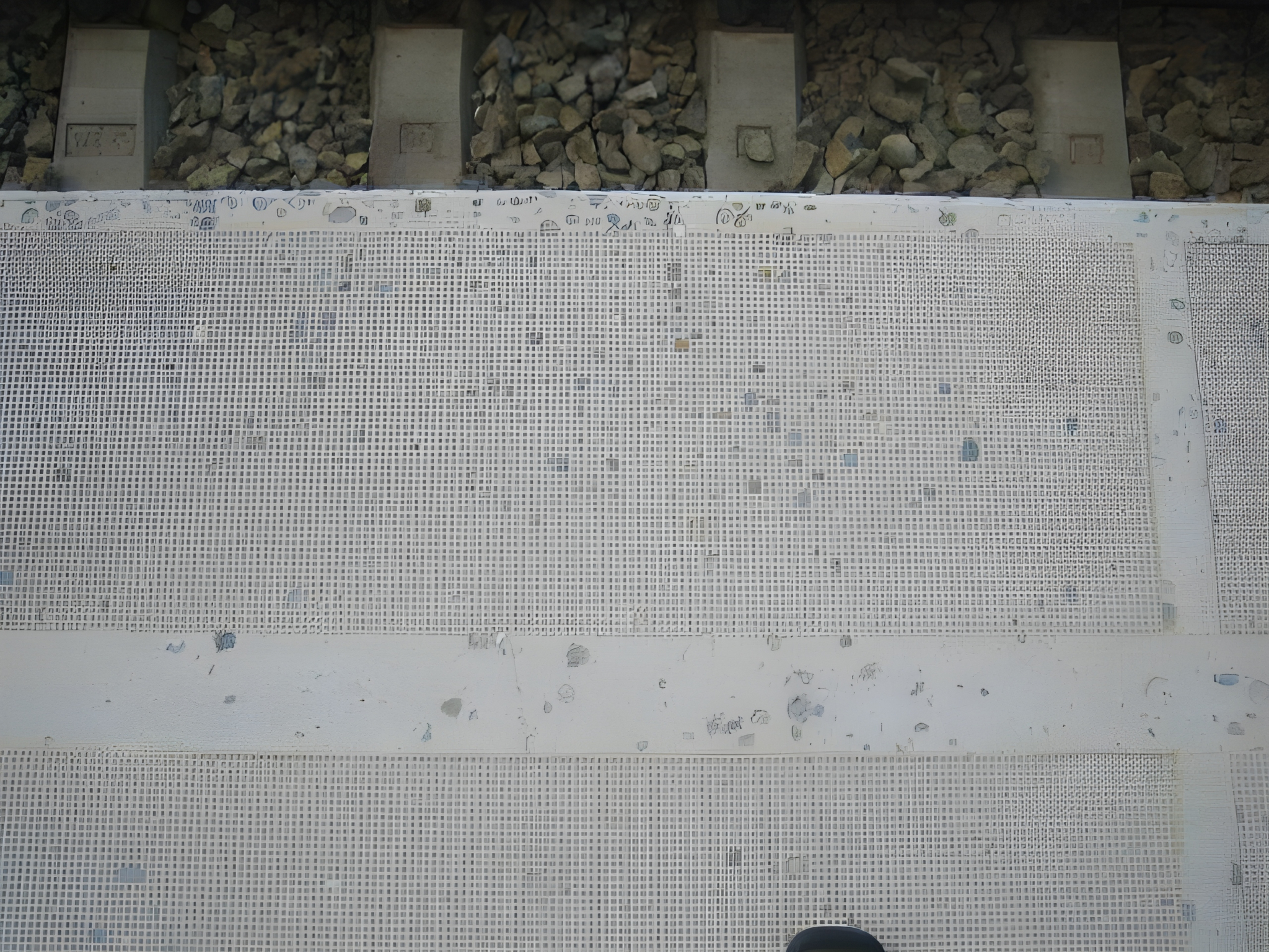 Betonschade door vorst