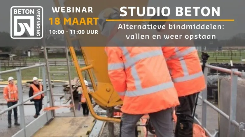 startbeeld bij webinar Alternatieve bindmiddelen