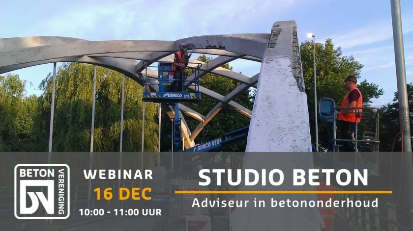 startbeeld bij het webinar Adviseur in betononderhoud